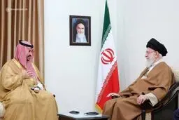 Minister hands over Saudi King's letter to Iran's Leader
