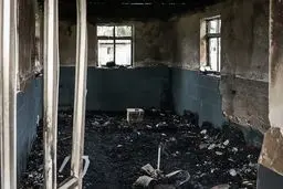 آتش زدن ۲ امامزاده در استان ایلام 