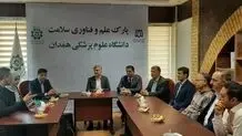 بازدید معاون تحقیقات و فناوری دانشگاه طبیب بوعلی سینا تاجیکستان از پارک علم و فناوری سلامت دانشگاه