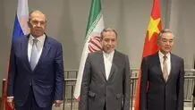 وزرای خارجه ایران، روسیه و چین نامه مشترک نوشتند 