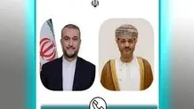 Iran, Oman FMs discuss mutual relations over phone