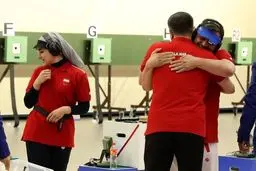 طلسم مدال‌آوری در تیراندازی شکسته شد/ برنز میکس تیمی برای ایران

