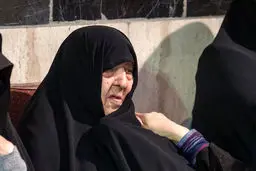 جدیدترین عکس از عفت مرعشی، همسر آیت‌الله هاشمی