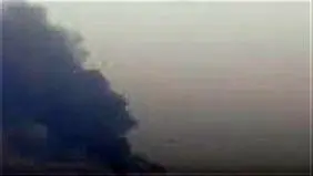 مشاهده دود غلیظ در اتوبان آزادگان و غفاری تهران + ویدئو