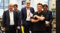 حضور مهدی تاج در تمرین تیم ملی فوتبال