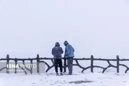 مازندران سفیدپوش شد