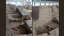 دروازه تخت‌جمشید آسیب دید