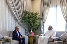 پیام مکتوب عراقچی برای وزیر خارجه قطر

