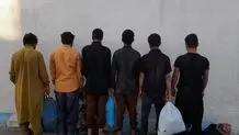 ۱۷۲ تبعه افغانستانی غیرمجاز در زهک بازداشت شدند