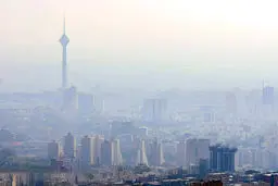 افزایش «آلاینده تابستانه» در هوای تهران

