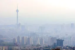 افزایش «آلاینده تابستانه» در هوای تهران

