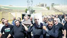 بدرقه داریوش مصطفوی به سمت خانه ابدی