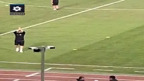 تشویق یکسره وریا غفوری پیش از بازی استقلال و الوصل+ ویدئو