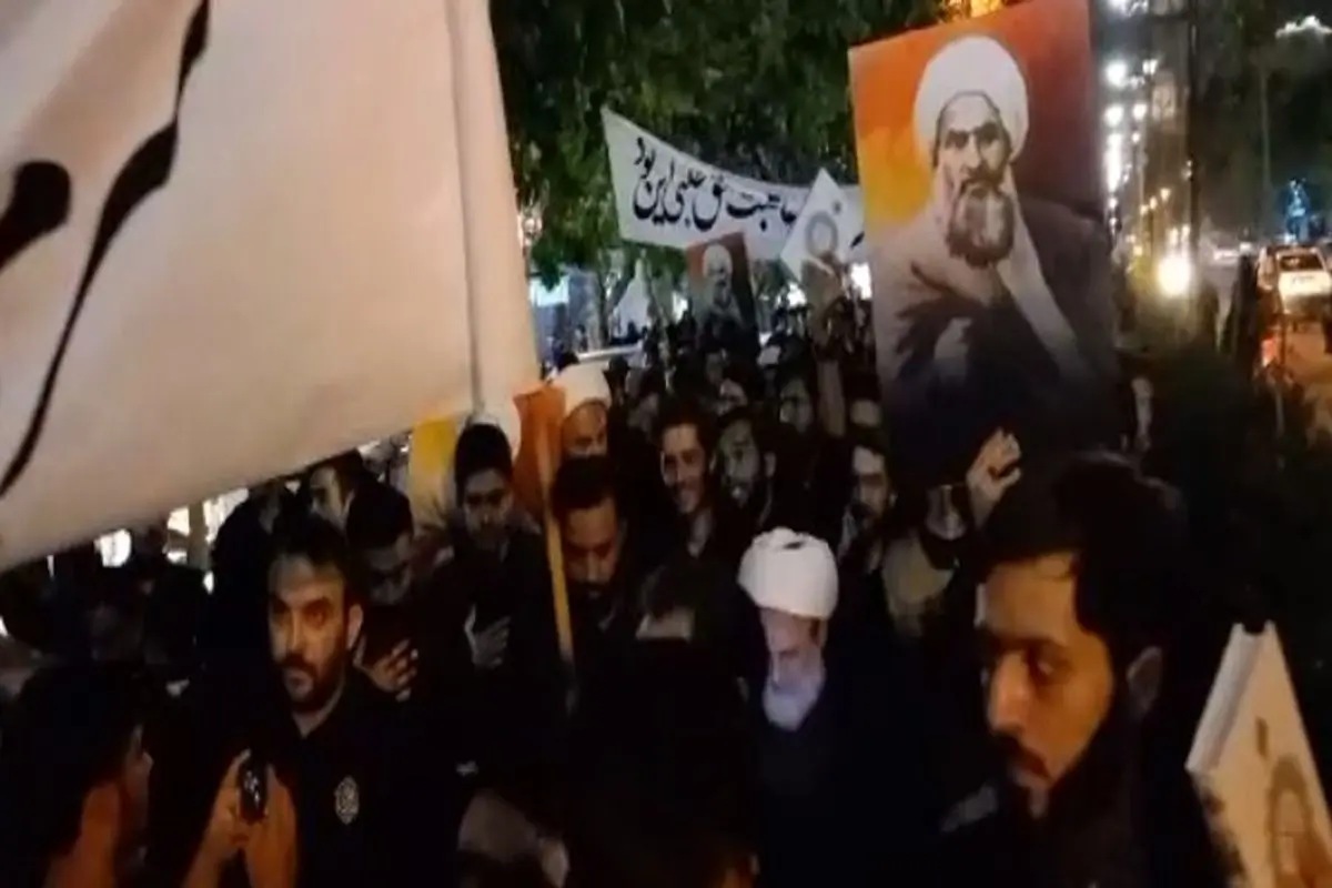 پیاده‌روی شبانه علیه «بی‌حجابی» ⁩ با هدایت علیرضا پناهیان/ ویدئو

