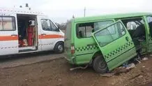 حادثه برای خودروی حامل خبرنگاران 