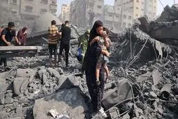 ۶ درصد از جمعیت غزه به خاطر جنگ کم شد
