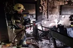 جزئیات آتش‌سوزی مرگبار در یک ساختمان مسکونی در تهران

