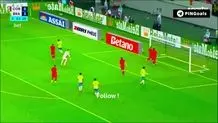 گل پنجم برزیل به کره‌جنوبی را ببینید + ویدیو