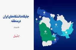 جایگاه دانشگاه‌های ایران در منطقه