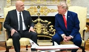 دیدار رئیس جمهور آمریکا و رئیس جمهور لبنان