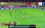 گل اول پرسپولیس به استقلال+ ویدئو