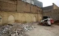 شروع مجدد تخریب‌ها در بافت تاریخی شیراز / جلوی درِ خانه‌های تخلیه شده با آجر و سیمان مسدود شد