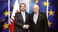 گفت‌و‌گوی تلفنی بورل و نخست‌وزیر قطر با محور پرونده هسته‌ای ایران