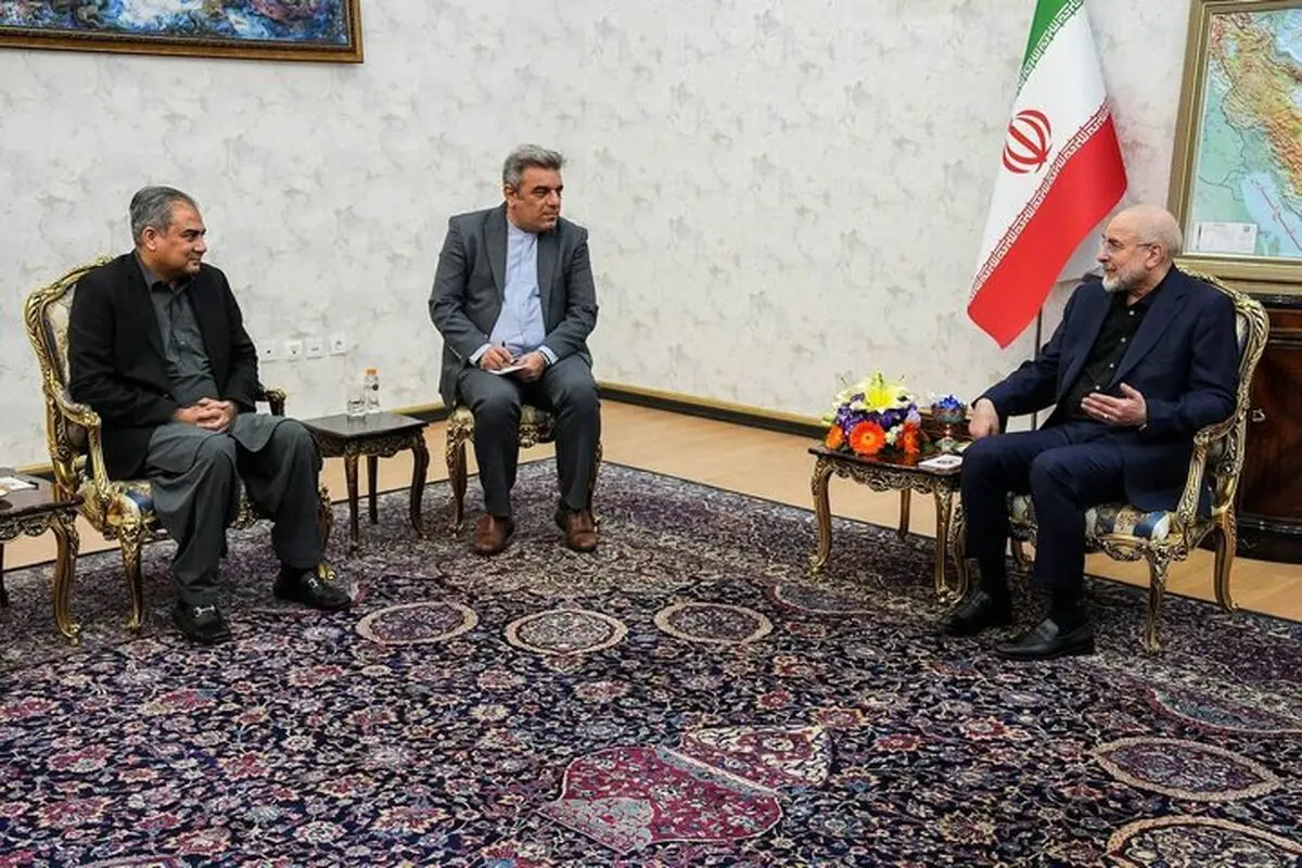 دیدار وزیر کشور پاکستان با قالیباف