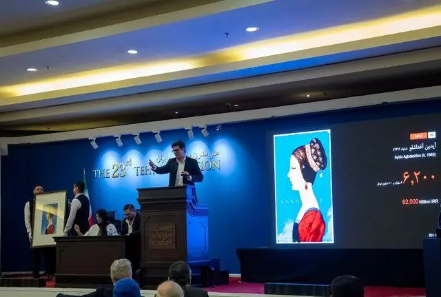 ۴۰ اثر میلیاردی و حسین زنده‌رودی گران‌ترین هنرمند شد