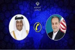گفت‌وگوی تلفنی وزرای امور خارجه ایران و قطر