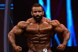 واکنش هادی چوپان درباره حق خوری در مسترالمپیا/ عکس

