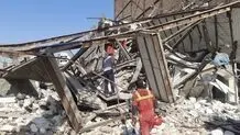 خروج جسد دو‌پلیس از زیر آوار در جنوب تهران
