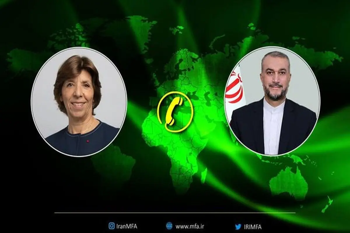 Iran, French FMs discuss IRGC, prisoners, ties by phone