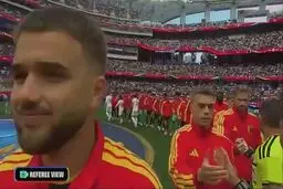 خوش و بش بازیکنان ایران و بلژیک