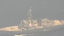  Iran Army UAV keeps US warship under surveillance for 24 hrs