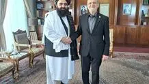 دیدار وزیر خارجه طالبان با پزشکیان