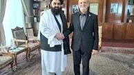 دیدار وزیر خارجه طالبان با پزشکیان