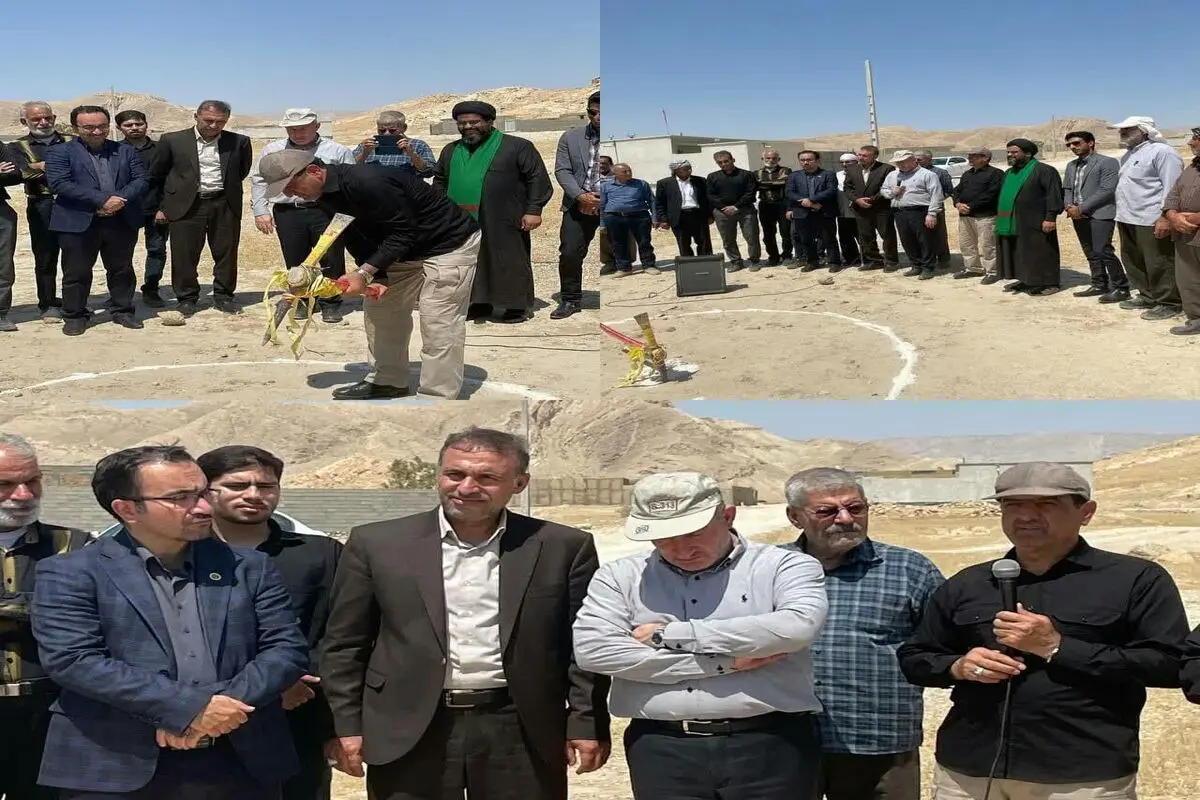 کلنگ گازرسانی به روستای سرتنگ زعفرانی مهران به زمین زده شد

