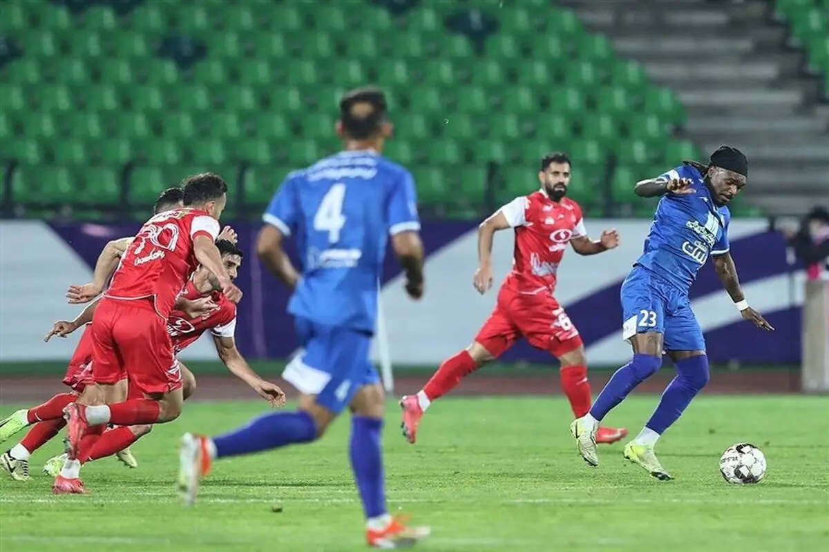 دوری پرسپولیس از کورس قهرمانی با تساوی مقابل استقلال خوزستان