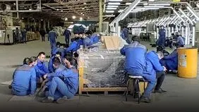 توقف تولید خودرو در یک شرکت خودروسازی ایرانی