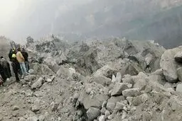 ریزش معدن در شمال هند؛ ۱۵ نفر زیر آوار محبوس شدند

