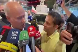 واکنش تاج به ترانه معین برای تیم ملی+ ویدئو