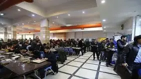 جنجال در سلف دانشگاه همدان  + واکنش یک مسئول  