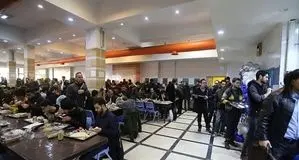 جنجال در سلف دانشگاه همدان  + واکنش یک مسئول  