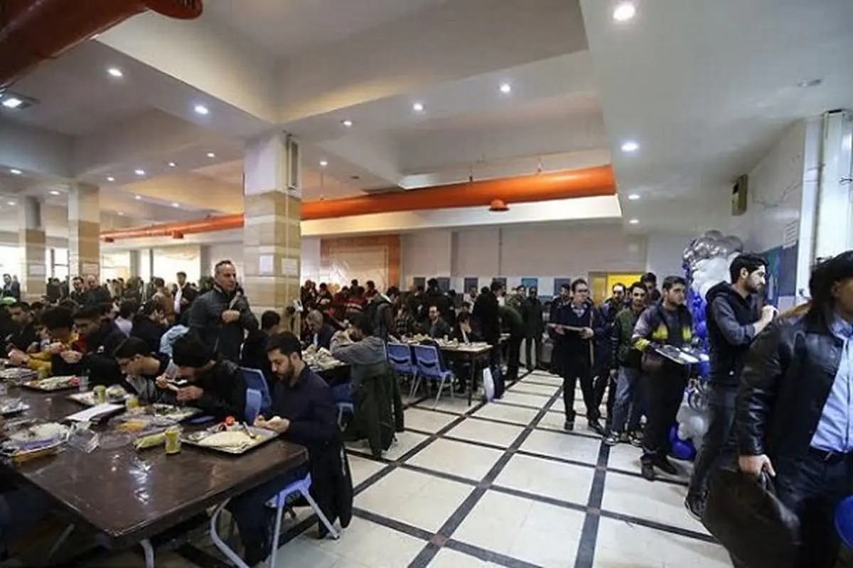 جنجال در سلف دانشگاه همدان  + واکنش یک مسئول  