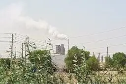 انتشار کاتالیست از پالایشگاه آبادان 