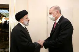 پیام رئیسی به اردوغان

