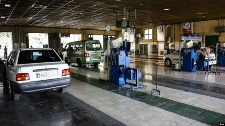 یک مرکز معاینه فنی خودرو در تهران پلمب شد