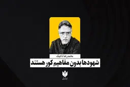 شهودها بدون مفاهیم کور هستند