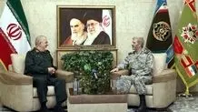 دیدار مهم فرماندهان کل ارتش و سپاه